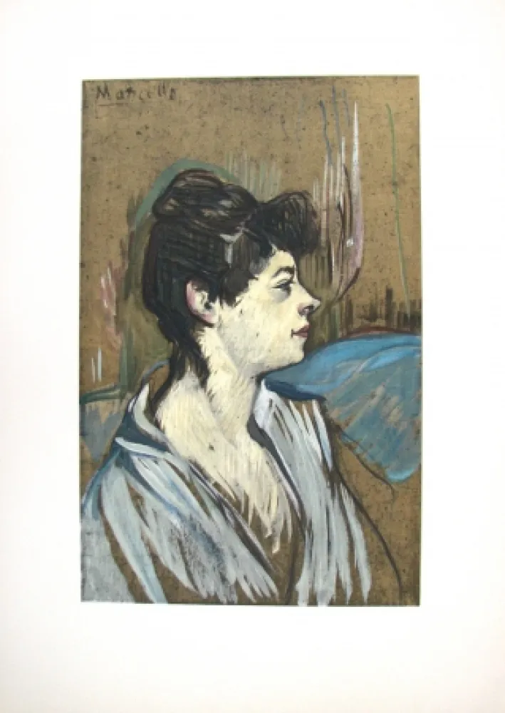 Litografia Toulouse-Lautrec - Marcelle
