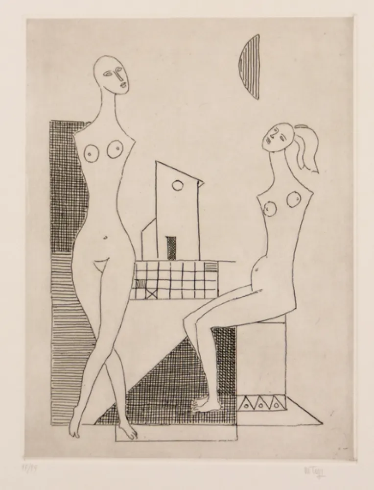 Incisione Tozzi - SENZA TITOLO