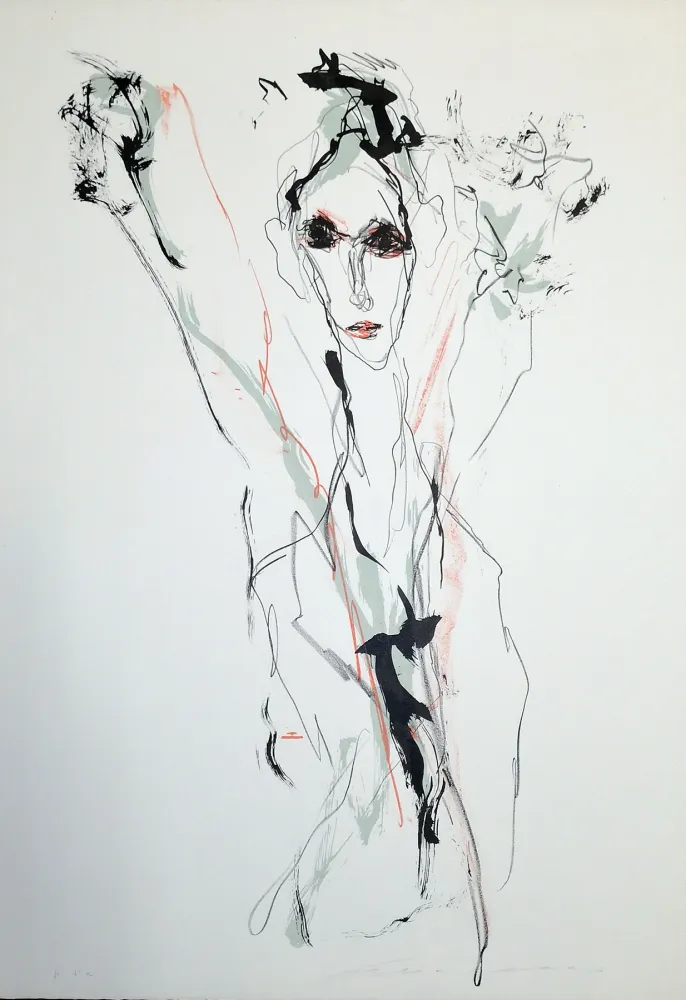 Litografia Treccani - Figura