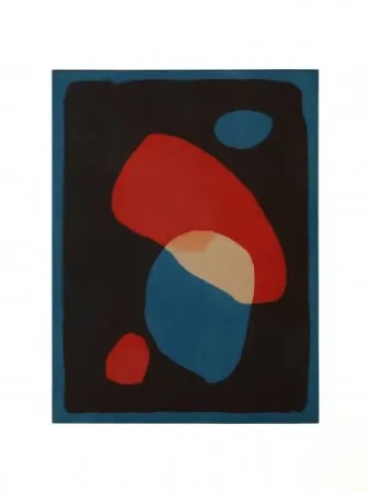 Acquatinta Treleaven - Times Square red, Times Square blue