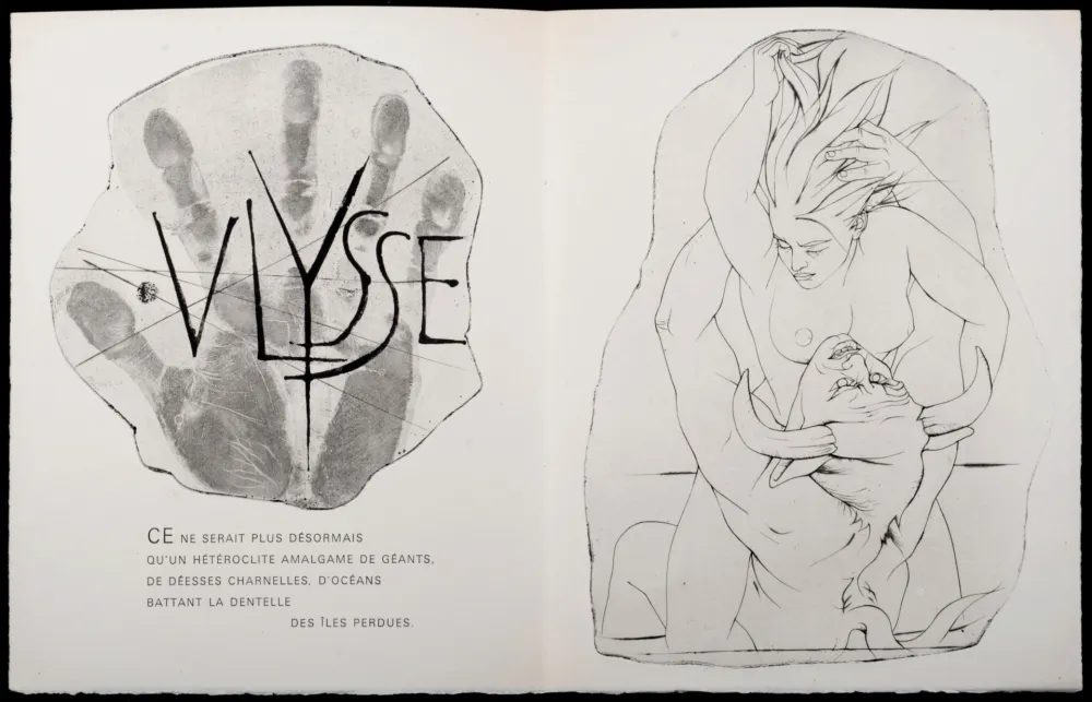 Incisione Trémois - (& Jean Giono) - Naissance de l'Odyssée, 1966 - Full book!