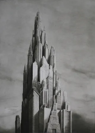 Acquatinta Tripp - American Dream