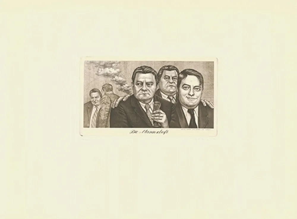 Acquaforte E Acquatinta Tripp - Die Mannschaft