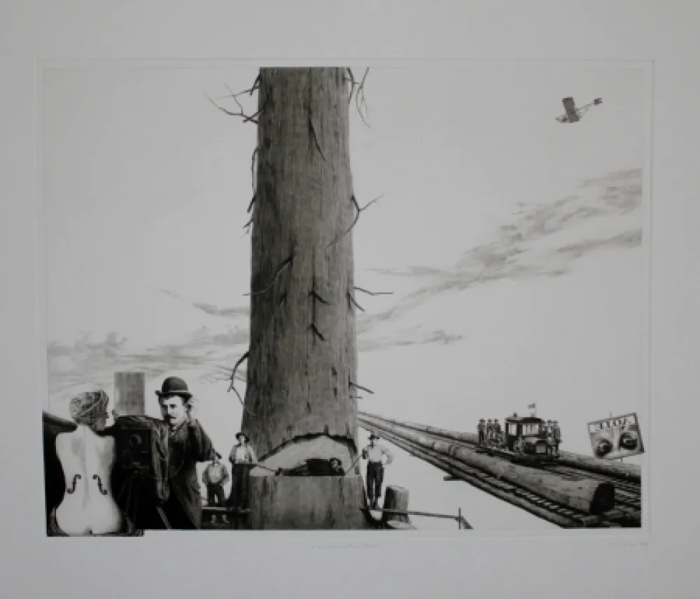 Acquaforte E Acquatinta Tripp - Kinsey Meets Man Ray