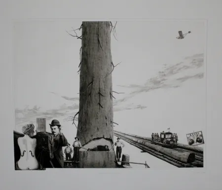 Acquaforte E Acquatinta Tripp - Kinsey Meets Man Ray