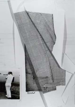 Offset Trockel - White Origami