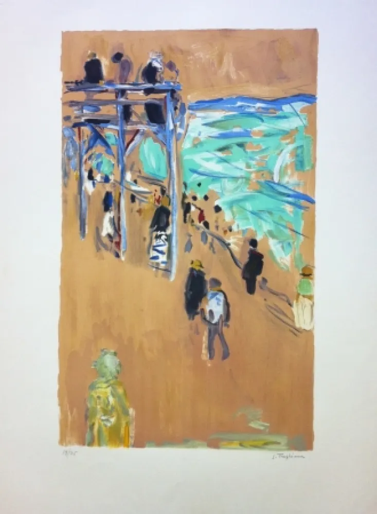 Litografia Truphemus - La passerelle