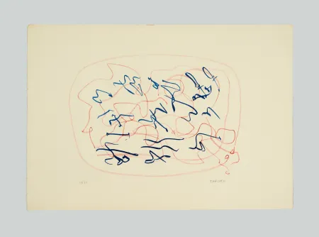 Litografia Turcato - Composizione