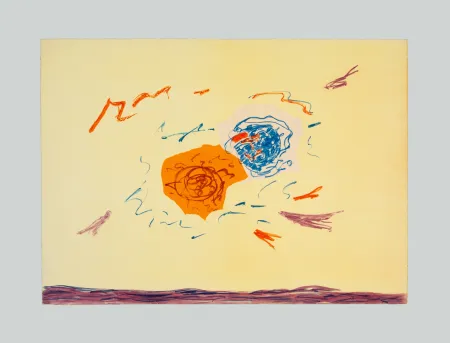 Litografia Turcato - Composizione