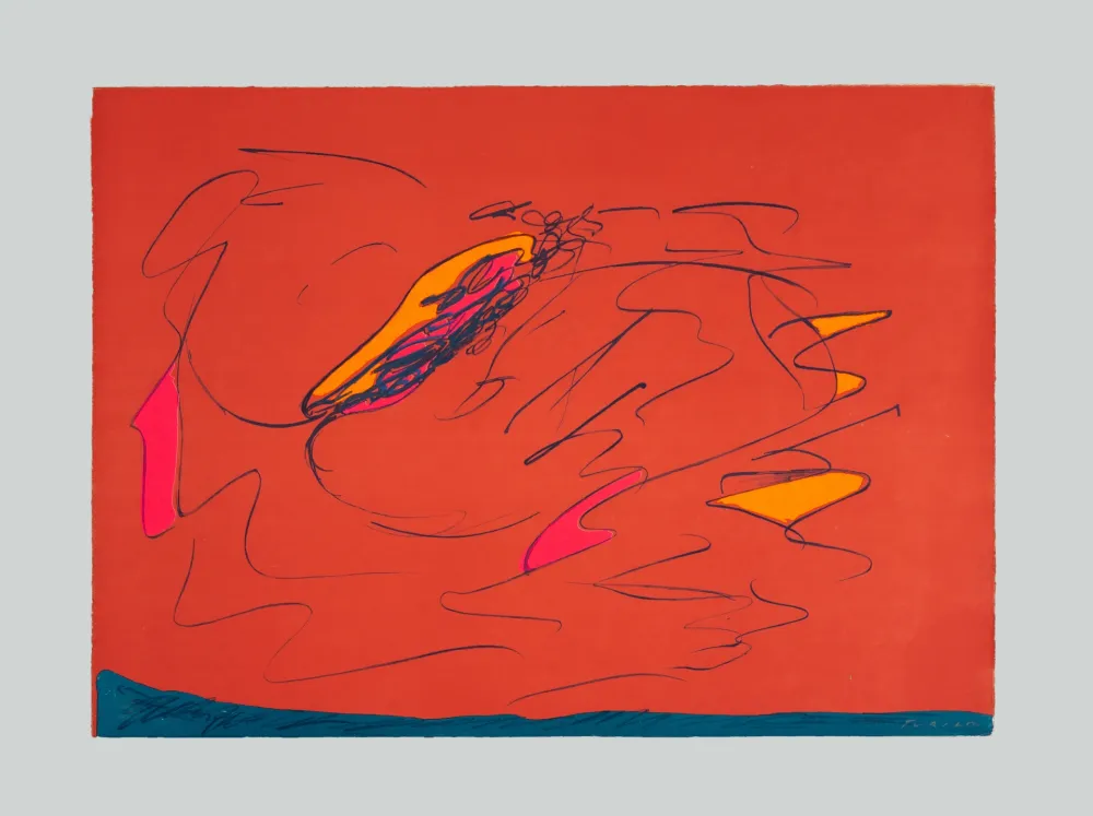 Litografia Turcato - Composizione