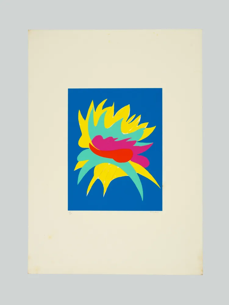 Litografia Turcato - Composizione