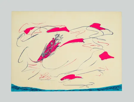 Litografia Turcato - Composizione