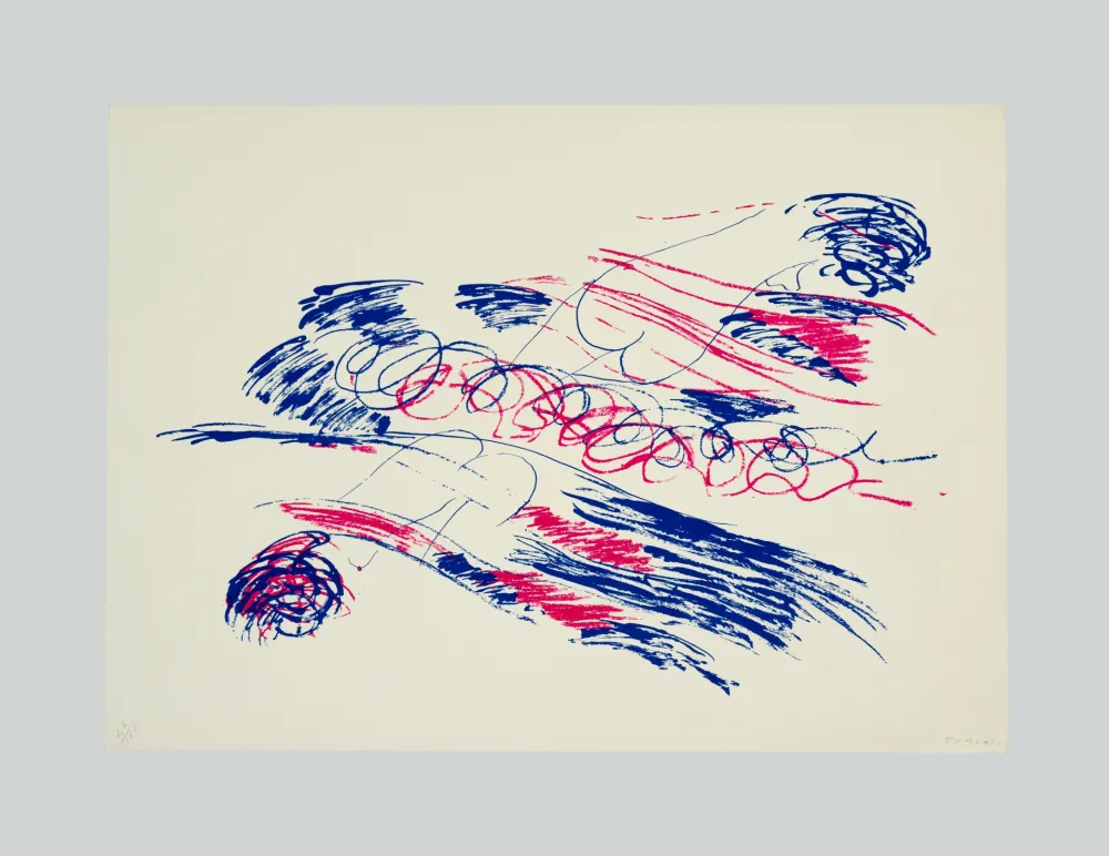 Litografia Turcato - Composizione