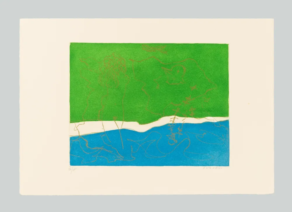 Incisione Turcato - Omaggio all'Ariosto