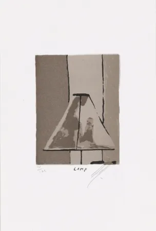 Litografia Tuymans - Lamp