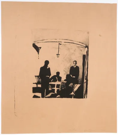 Litografia Tuymans - Le Verdict 3