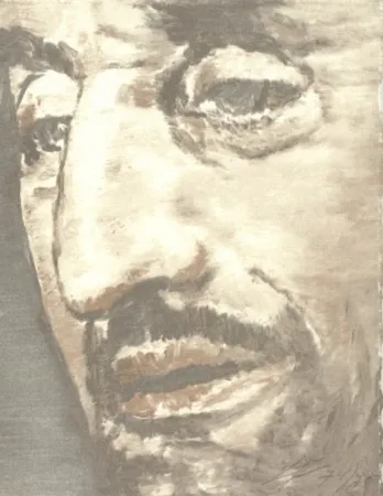 Litografia Tuymans - The Nose/Le Nez,