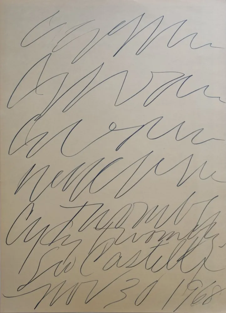 Litografia Twombly - 