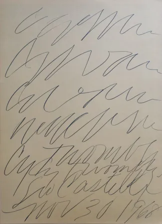 Litografia Twombly - 