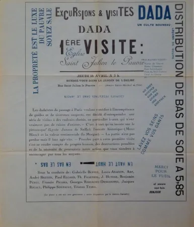 Non Tecnico Tzara - Excursions & visites Dada
