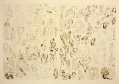 Incisione Tzara - Sans titre