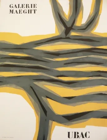 Manifesti Ubac - Affiche exposition galerie Maeght