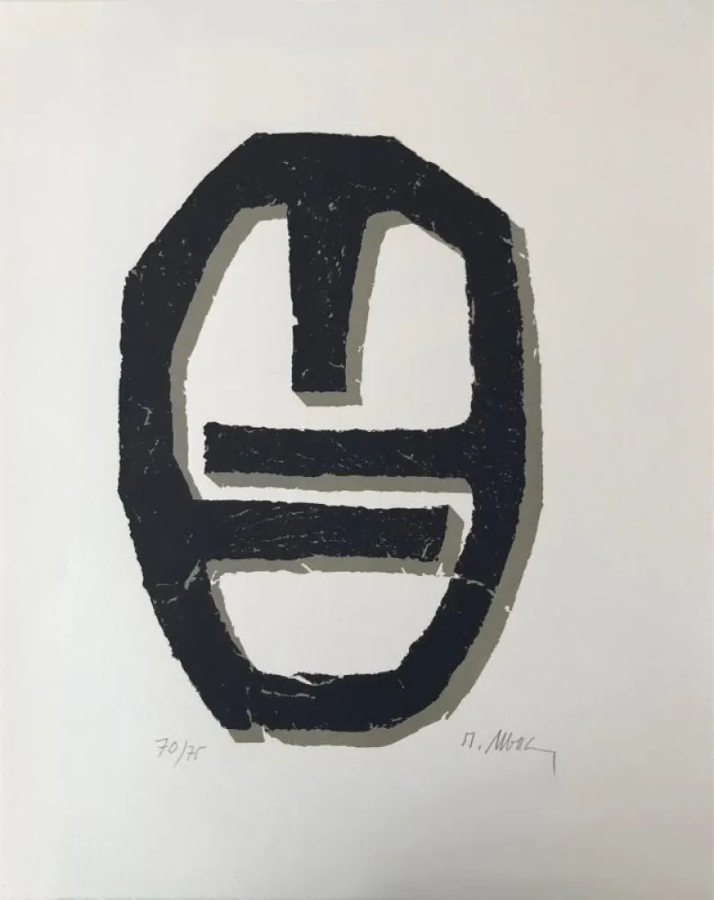 Litografia Ubac - Empreinte 