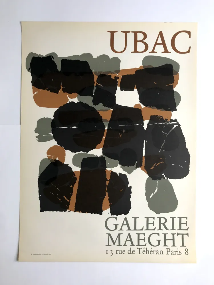 Manifesti Ubac - Galerie Maeght