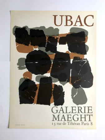 Manifesti Ubac - Galerie Maeght