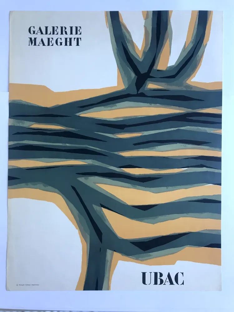 Manifesti Ubac - Galerie Maeght