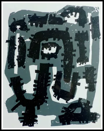 Incisione Ubac - GRAVURE SUR ARDOISE