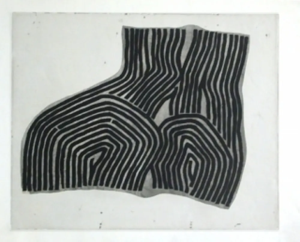 Acquaforte E Acquatinta Ubac - Le pommier impudique 