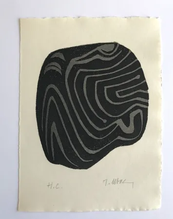 Acquaforte Ubac - L'herbe déracinée 1