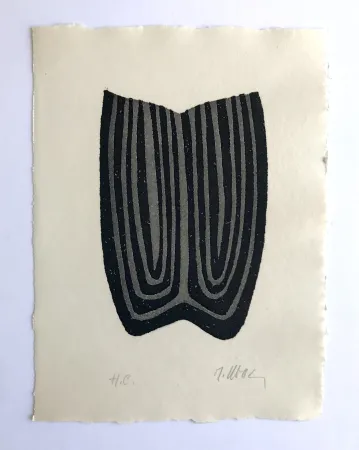 Acquaforte Ubac - L'herbe déracinée 3