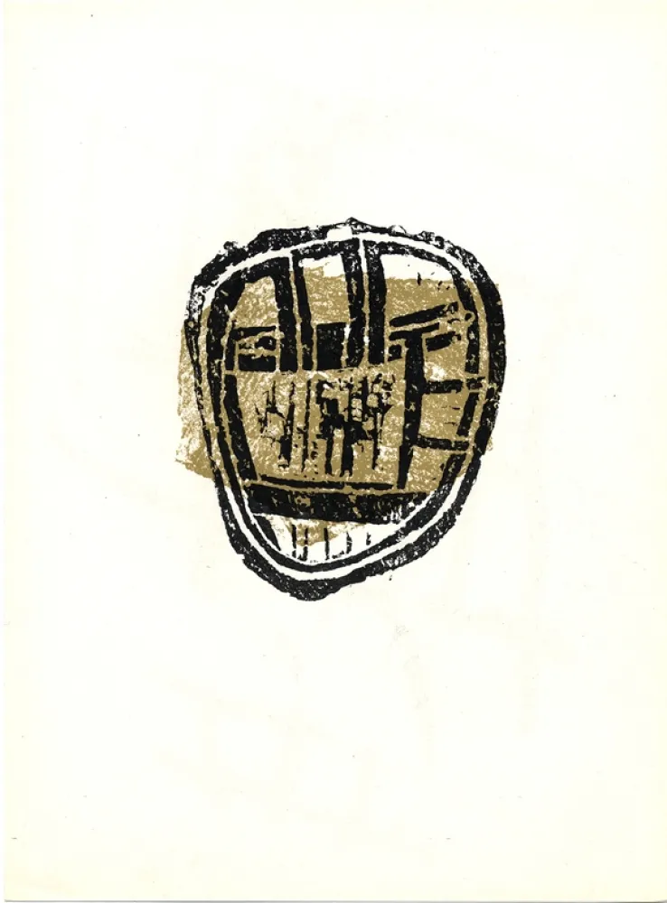 Litografia Ubac - Old man's poems