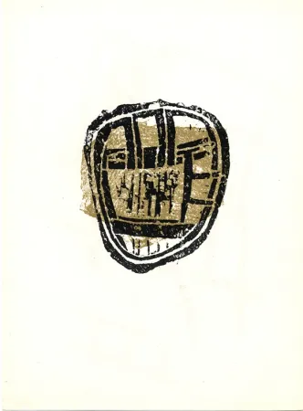 Litografia Ubac - Old man's poems