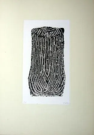 Acquaforte Ubac - Planche de la suite proximité du murmure