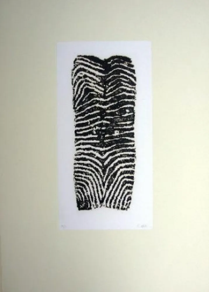 Acquaforte E Acquatinta Ubac - Planche de la suite proximité du murmure 