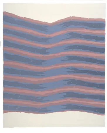 Litografia Ubac - Strates sur ardoise