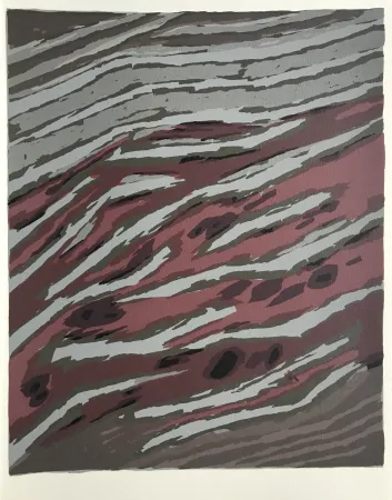 Litografia Ubac - Terrassements (La terre II)