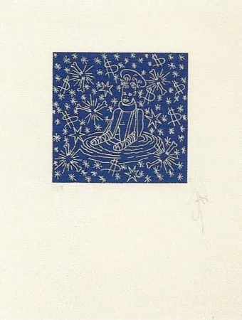 Litografia Ucles - Engolit per l'entorn