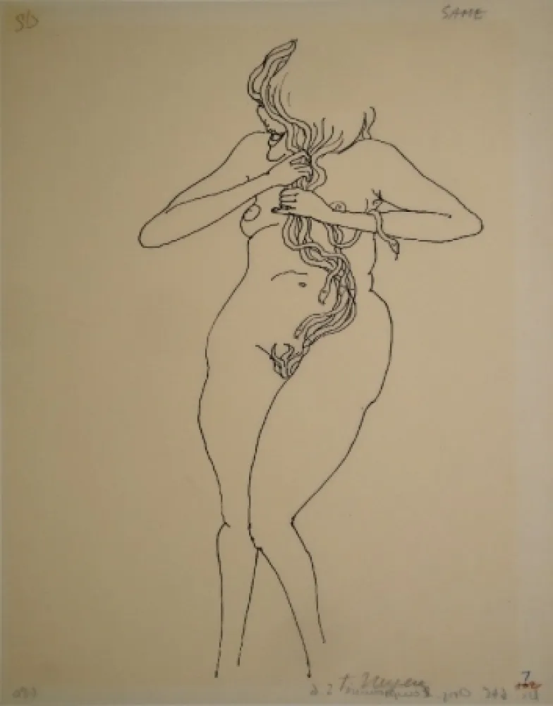 Non Tecnico Ungerer - Medusa mit Schlangenhaar