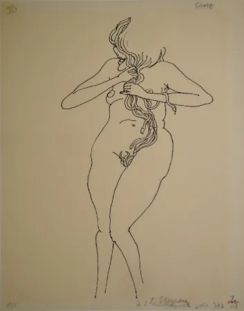 Non Tecnico Ungerer - Medusa mit Schlangenhaar