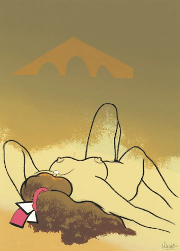 Serigrafia Urculo - El puente  de la Espada