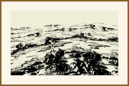 Serigrafia Urto - Paysage fiction