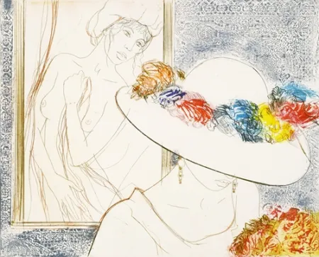 Acquatinta Valadie - L'Envie