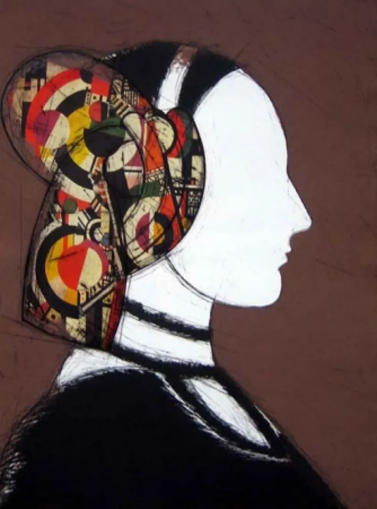 Acquaforte E Acquatinta Valdés - Dama