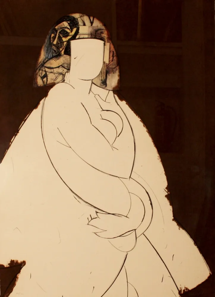 Acquaforte E Acquatinta Valdés - Dame