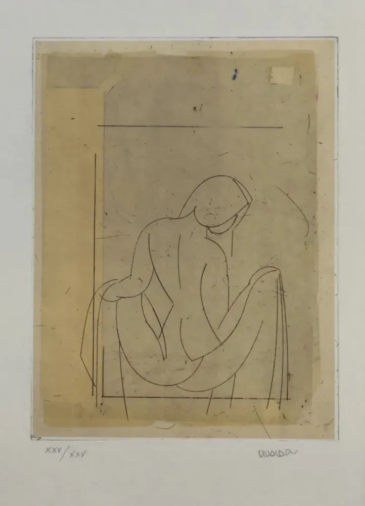 Acquaforte Valdés - Desnudo