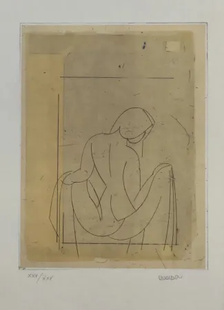 Acquaforte Valdés - Desnudo